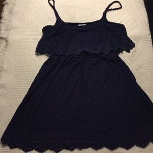 Forever 21 Navy lace sundress
